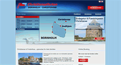 Desktop Screenshot of christiansoefarten.dk
